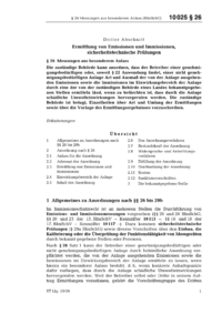 Dokument BImSchG Erläuterungen: § 26 Messungen aus besonderem Anlaß