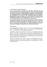 Dokument BImSchG Erläuterungen: § 37f Pflichten der Bundesregierung