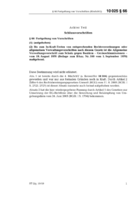 Dokument BImSchG Erl&auml;uterungen: &sect; 66 Fortgeltung von Vorschriften