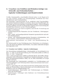 Dokument Ursachen von Unfällen und Bränden infolge von Schweiß- und Schneidarbeiten – typische Gefährdungen und Brandverläufe