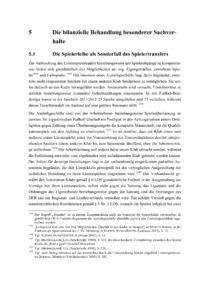 Dokument Die bilanzielle Behandlung besonderer Sachverhalte