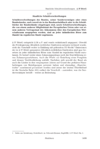 Dokument § 37 Staatliche Schuldverschreibungen