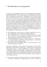 Dokument Das Besondere am Leistungsmotiv