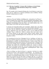 Dokument Relevanz, Sympathie, Vertrauen. Die Gestaltung von Social-Media-Aktivitäten als soziale Interaktion