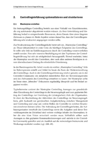 Dokument Controllingeinführung systematisieren und strukturieren