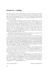 Dokument Vorwort zur 1. Auflage