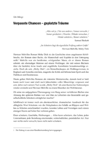 Dokument Verpasste Chancen &ndash; geplatzte Tr&auml;ume