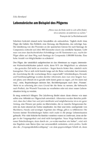 Dokument Lebensbr&uuml;che am Beispiel des Pilgerns