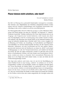 Dokument Planer k&ouml;nnen nicht scheitern, oder doch?