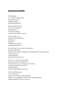 Dokument Autorenverzeichnis