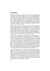 Dokument Authentizität