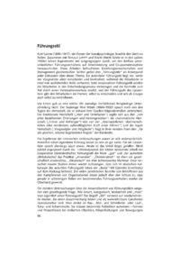 Dokument Führungsstil