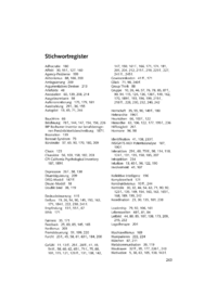 Dokument Stichwortregister