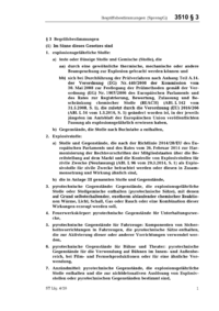 Dokument SprengG Erläuterungen: § 3 Begriffsbestimmungen