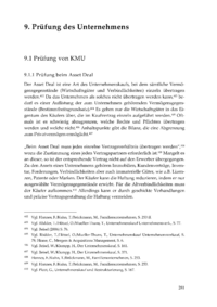 Dokument Prüfung des Unternehmens