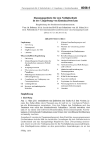 Dokument Planungsgebiete f&uuml;r den Notfallschutz in der Umgebung von Kernkraftwerken