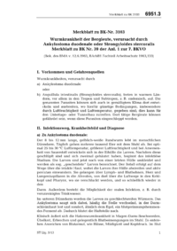 Dokument Merkblatt zu BK-Nr. 3103 &ndash; Wurmkrankheit der Bergleute, verursacht durch Ankylostoma duodenale oder Strongyloides stercoralis