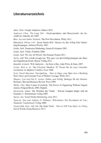 Dokument Literaturverzeichnis