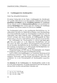 Dokument Unabhängigkeit des Abschlussprüfers