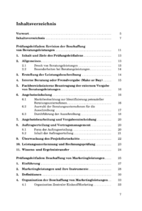 Dokument Inhaltsübersicht