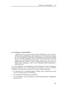 Dokument Prüfung von Arbeitsmitteln