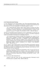 Dokument Wiederkehrende Prüfung