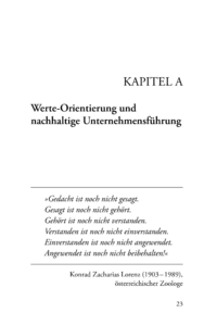 Dokument Werte-Orientierung und nachhaltige Unternehmensführung