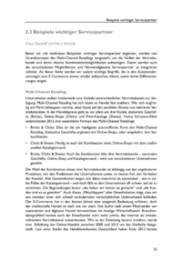 Dokument Beispiele wichtiger Servicepartner