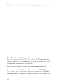 Dokument Dimension 1: Die Stiftung als Unternehmensträger