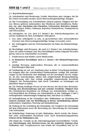 Dokument BetrSichV Erläuterungen: § 2 Begriffsbestimmungen