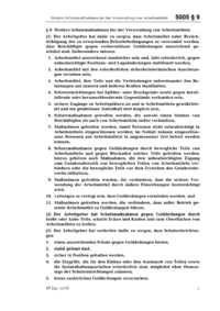 Dokument BetrSichV Erl&auml;uterungen: &sect; 9 Weitere Schutzma&szlig;nahmen bei der Verwendung von Arbeitsmitteln