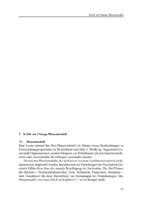 Dokument Kritik am Change-Phasenmodell