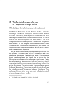 Dokument Welche Anforderungen sollte man an Compliance-Manager stellen?