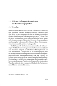 Dokument Welchen Haftungsrisiken sieht sich der Aufsichtsrat gegenüber?