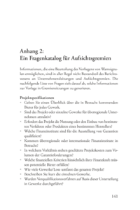 Dokument Ein Fragenkatalog f&uuml;r Aufsichtsgremien
