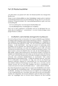 Dokument Rückschaufehler