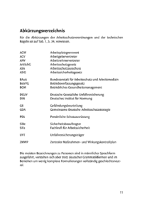 Dokument Abkürzungsverzeichnis