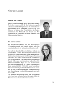 Dokument &Uuml;ber die Autoren