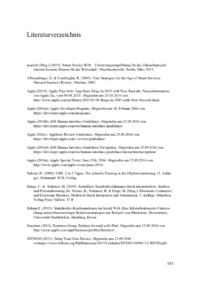 Dokument Literaturverzeichnis