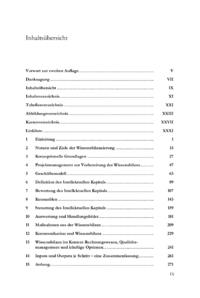 Dokument Inhaltsübersicht