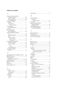 Dokument Stichwortverzeichnis