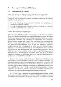 Dokument Neuerungen bei Prüfung und Offenlegung