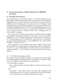Dokument Verantwortung f&uuml;r Arbeitssicherheit im Blickfeld der Justiz