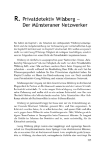 Dokument Privatdetektiv Wilsberg — Der Münsteraner Netzwerker