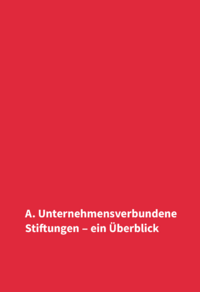 Dokument Unternehmensverbundene Stiftungen ‒ ein Überblick