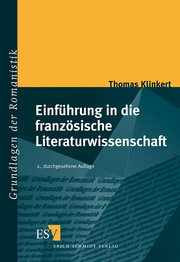 Einführung in die französische Literaturwissenschaft &ndash;