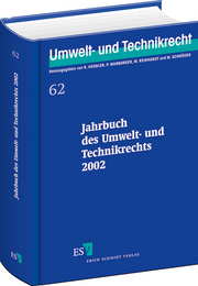 Jahrbuch des Umwelt- und Technikrechts 2002 &ndash;