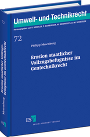 Erosion staatlicher Vollzugsbefugnisse im Gentechnikrecht &ndash; Zum Einfluß der Zentralen Kommission für die Biologische Sicherheit (ZKBS) und der gemeinschaftsrechtlichen Komitologie in den gentechnikrechtlichen Zulassungsverfahren