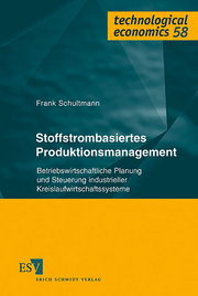 Stoffstrombasiertes Produktionsmanagement &ndash; Betriebswirtschaftliche Planung und Steuerung industrieller Kreislaufwirtschaftssysteme
