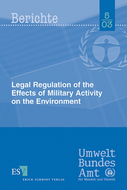 Legal Regulation of the Effects of Military Activity on the Environment &ndash;